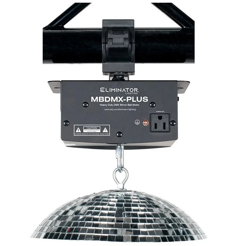 Eliminator Lighting MBDMX-PLUS Heavy Duty DMX Mirror Ball Motor - Image 3 of 4