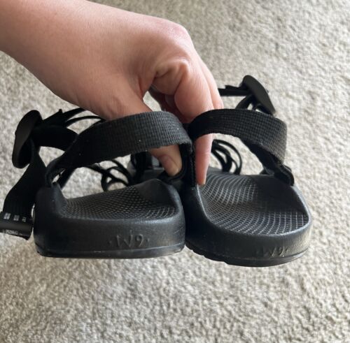 Chaco ZX/2 Classic Black Toe Loop Women’s Size 9 Strappy Hiking Sandals - Picture 3 of 4