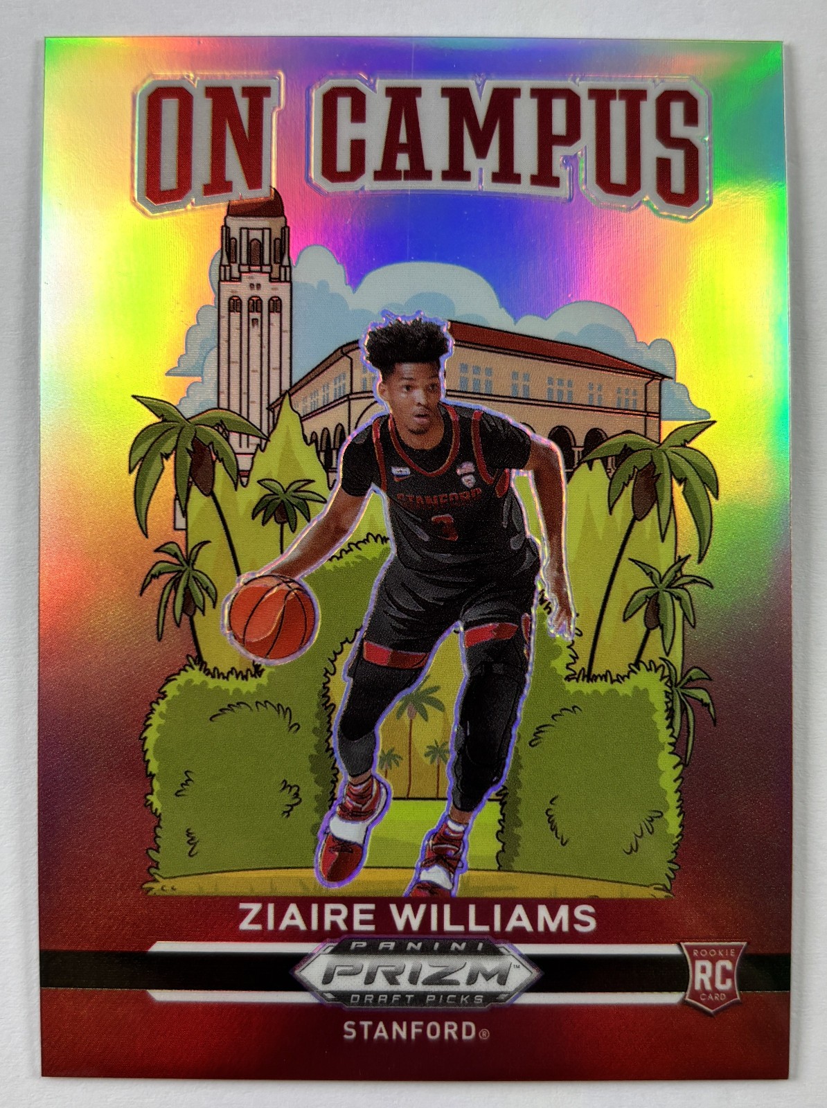 Ziaire Williams 2021 Prizm Draft Picks On Campus #12