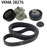 Satz Von Gerippten Keilriemen SKF Vkma 38276 FüR OE 032 145 933 AB