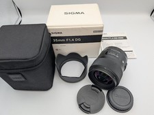 Original Sigma 35mm f/1.4 DG HSM Art Lens for Canon EF Mount from japan