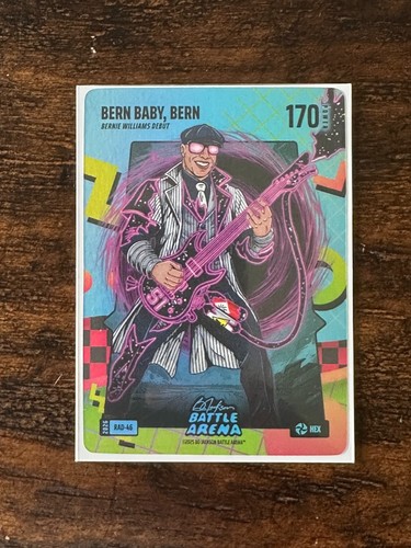 Bo Jackson Battle Arena - Bern Baby, Bern Bernie Williams 80\'s Hex 170 RAD-46