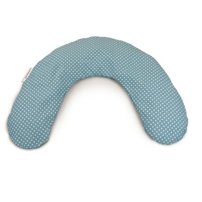 Theraline Bezug für Frühchenkissen 100 x 15 cm Punkte türkis  NEU