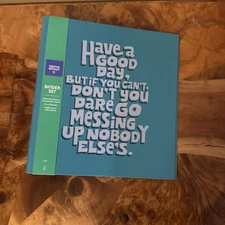 3 Ring Recipe Binder with Dividers, Stickers 10 x 11.5 in. Tabitha Brown Target