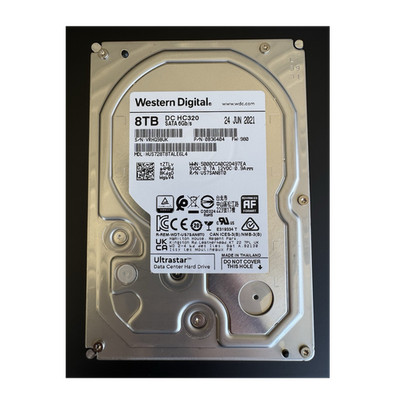 Western Digital Ultrastar DC HC320 8TB SATA 6Gb/s 3.5'' HDD 256MB RoHS