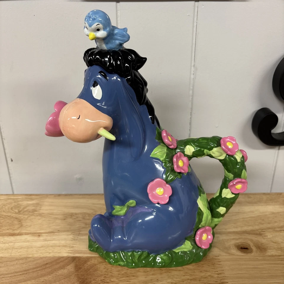 Disney Collectable Teapot Egore From Winnie The Pooh Collection Excellent - Image 2 of 4