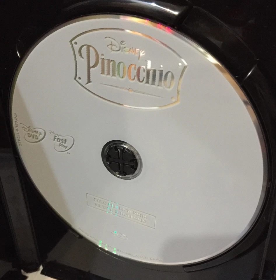Pinocchio DVD Classici Walt Disney Film Animazione Come Foto - Immagine 3 di 4