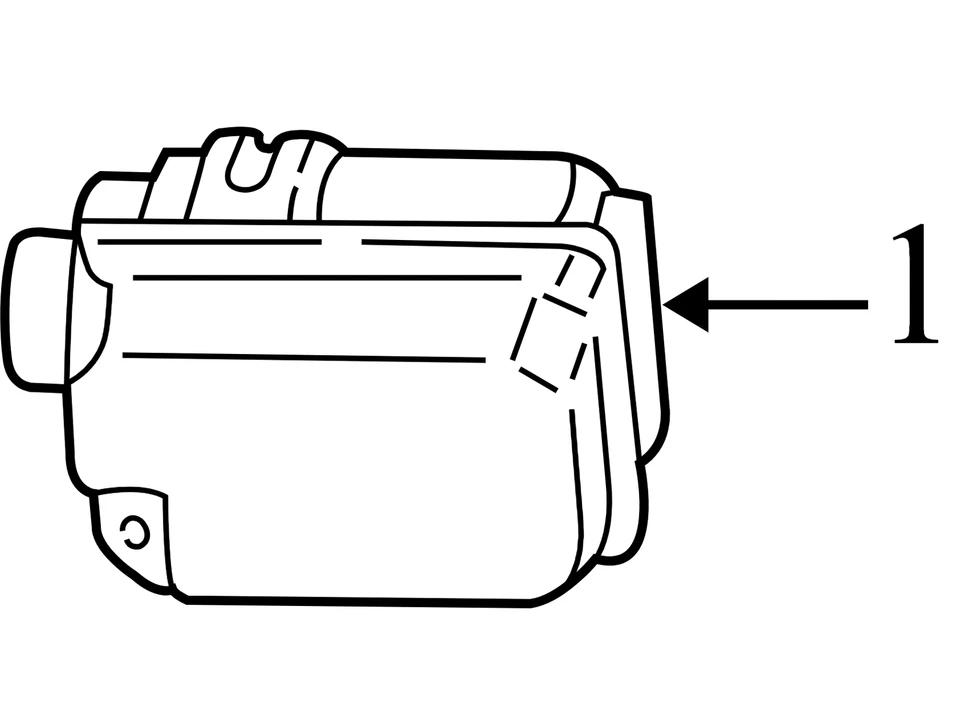 Chevrolet Impala 2000-2005 módulo de control de crucero usado 12575408 OEM Foto 2 de 4