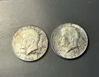 1964 Kennedy 90% Silver Half Dollar 50c Fifty Cent (Lot of 2)