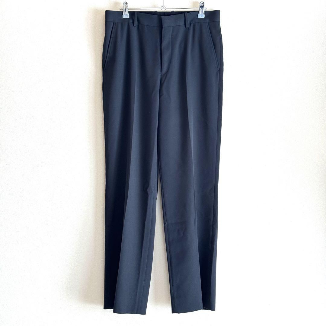 Auralee Light Wool Max Gabardine Charcoal Gray Slacks 3 New Auralee Light Wool Max Gabardine Charcoal Gray Slacks 3 New