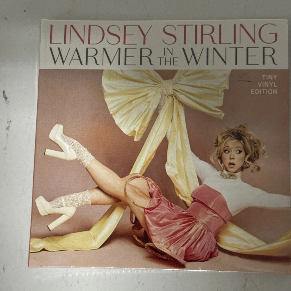 LINDSEY STIRLING & SABRINA CARPENTER - Warmer In The Winter 4" Tiny Single - Image 1 of 1