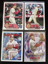 Shohei Ohtani (4) Cards 2023 Topps Series 1,2, SMLB Insert, 35th T88-66