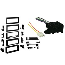 Fits Chevy Monte Carlo 86-88 Single DIN Stereo Harness Radio Install Dash Kit