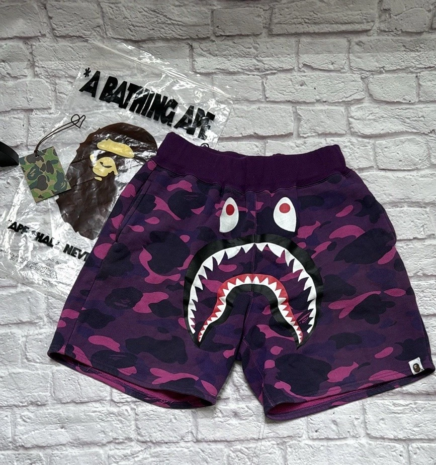 A Bathing Ape Purple Shorts for Men for sale | eBay