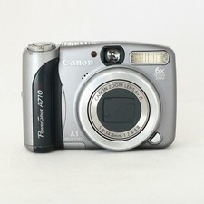 Canon PowerShot A710 IS Silver Digital Camera Excellent JAPAN