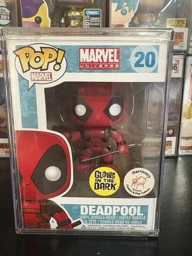 Funko Pop! Vinyl: Marvel - Deadpool (Glow in the Dark) - San Diego Comic Con #20