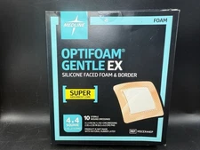 Optifoam Gentle EX 4x4 Bordered Foam Adhesive Dressing 5 Layer Wound / Medline