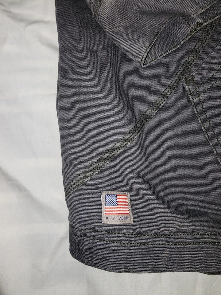 Ariat Cat 4 Duralight эластичной холст Fr огнестойкий Workwear с капюшоном серый... - Изображение 2 из 4