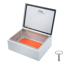 16x12x6'' Carbon Steel Electrical Enclosure IP65 Wall Mount Junction Box