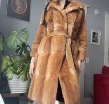 Stunning Vintage Fox Fur Coat Joseph Palanker Sons S