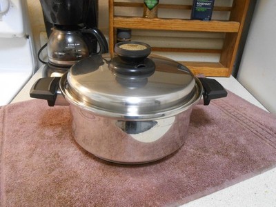 KITCHEN CRAFT By West Bend 4 Qt. ''Mini'' Stock Pot & Lid Stainless USA