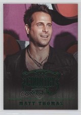 2014 Panini Country Music Retail Green Matt Thomas #17 1s8