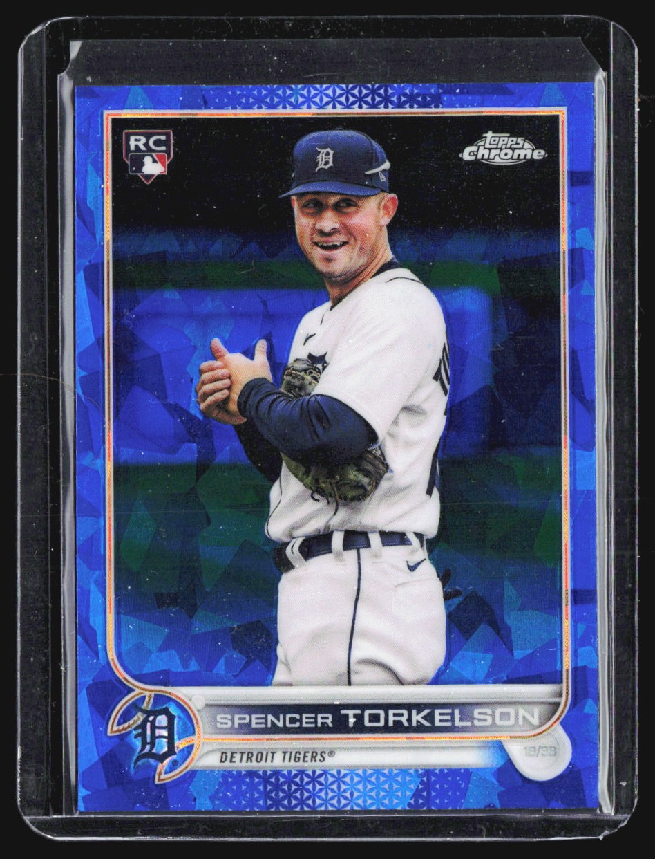 2022 Topps Chrome Sapphire SPENCER TORKELSON Refractor Rookie Card RC #151