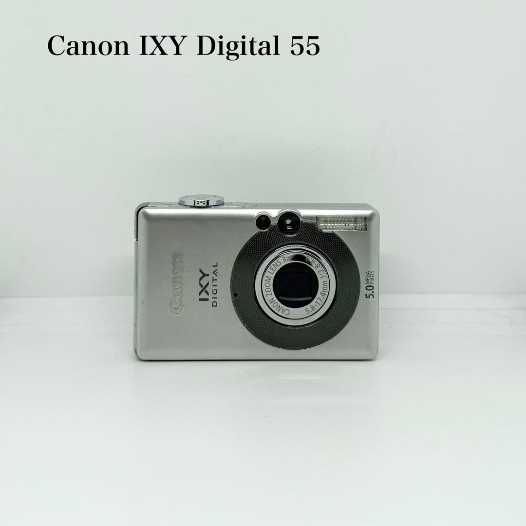 Canon IXY Digital 55 Silver Compact Camera Tested Excellent