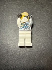Lego Figurine Minifig Ninjago Zane Techno Robe Rebooted Battle Damage njo0085