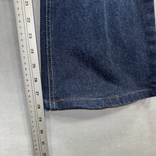 Union Bay Jeans Womens 15 Blue Low Rise Flare Stretch Dark Wash Denim - Picture 6 of 13