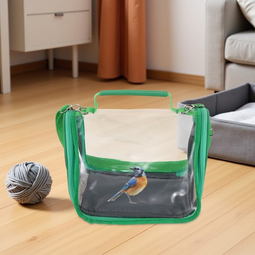 Small Bird Cage Travel Carrier for Birds Parakeet Pet Carry Cages - Picture 6 of 12