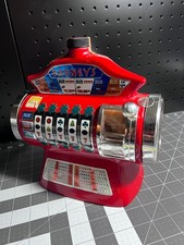 Jim Beam Barney's Casino Slot Machine Vtg 1978 Whiskey Bourbon Decanter Empty