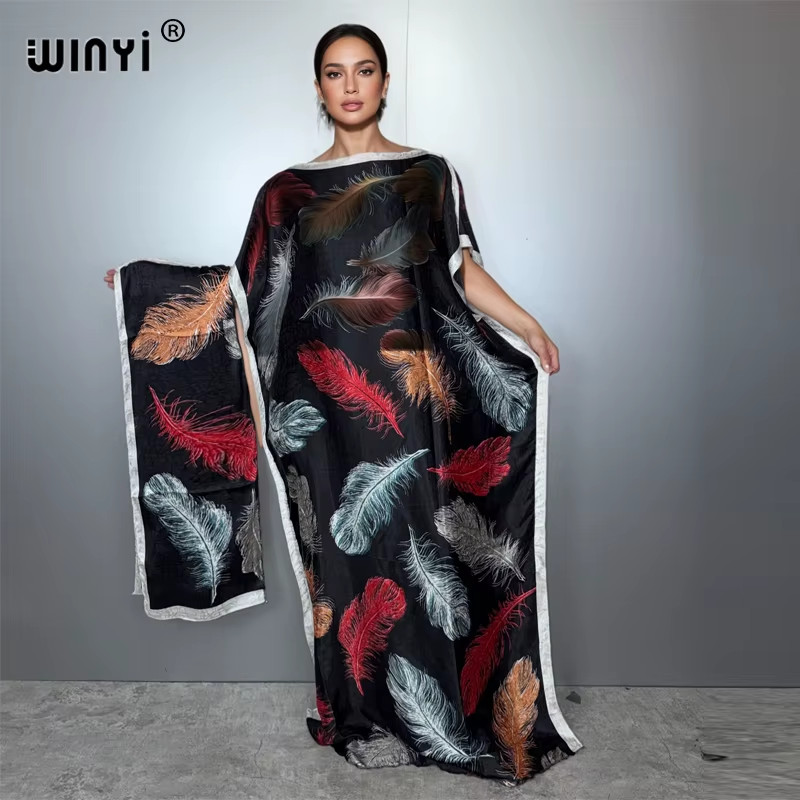 Muslim african fashion dress for woman abaya dubai luxury kaftan evening dress e