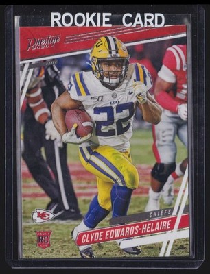 2020 Panini Prestige Clyde Edwards-Helaire Rookie Kansas City Chiefs #223