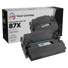 Compatible Toner Cartridge Replacement for HP 87X CF287X High Yield Black