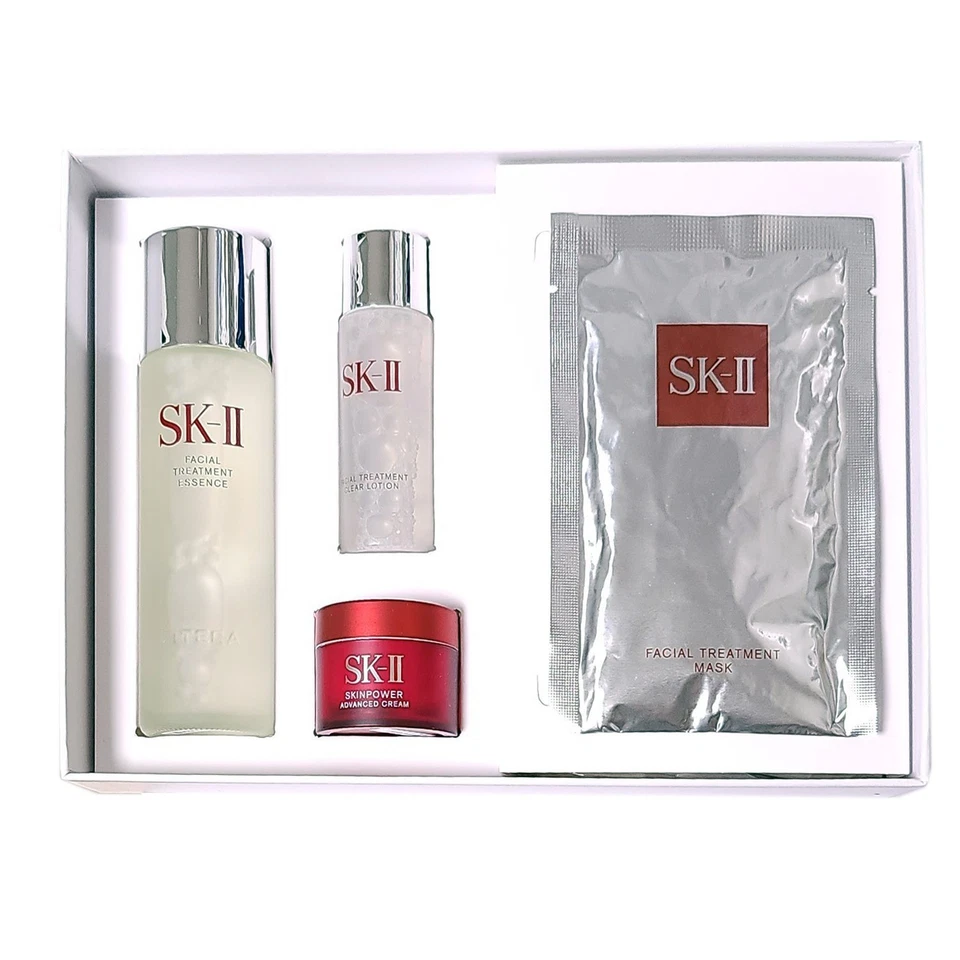 SK-II PITERA Línea Completa Cuidado de la Piel Set Tratamiento Facial Esencia 75ml + 3Regalo SK2 Foto 3 de 3