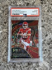 Patrick Mahomes II 2023 Panini Select Red Disco Prizm #’d/49 PSA 10 GEM MINT