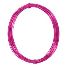 1mm Aluminum Craft Flat Wire,33Ft 0.5mm Thickness Armature Wire, Rose Red