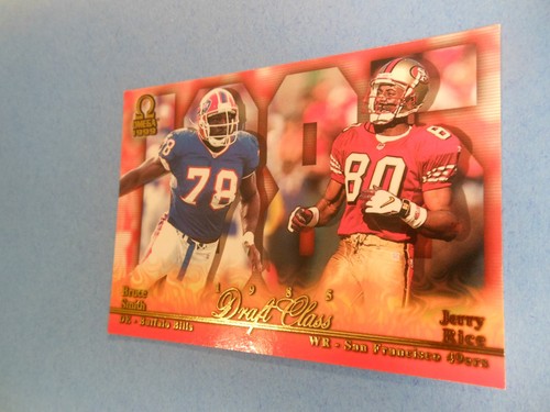 1999 Pacific Omega Draft Class #2 Jerry Rice Bruce Smith - Picture 2 of 6