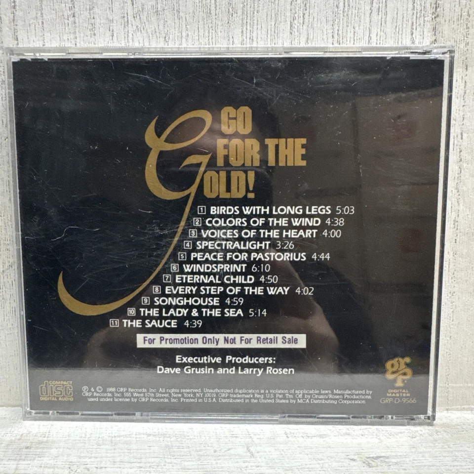 Go For The Gold! - GRP Digital Sampler - CD - 1988 - Jazz Rock - Dave Grusin Foto 2 de 4