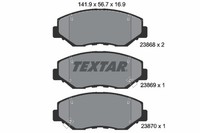 Bremsbelagsatz Scheibenbremse Textar 2386801 FüR CR Honda Accord CM CN CL Civic