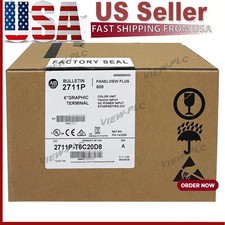 2022 NEW Sealed Allen-Bradley 2711P-T6C20D8 PanelView Plus 6 Graphic Terminal