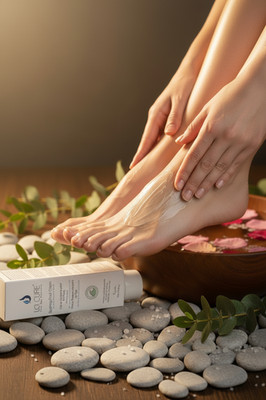 La Cure Dead Sea Soothing Foot Cream 100ml | Hydrating Relief | Ships USA
