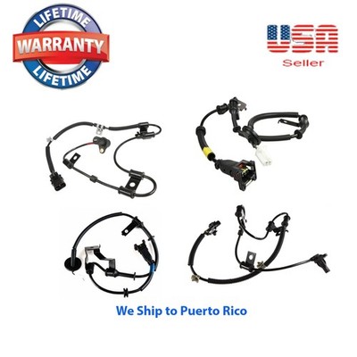 4 ABS Speed Sensor Front Rear Right & Left Fit Kia Rio 2008-2011 Rio5 2006-2011