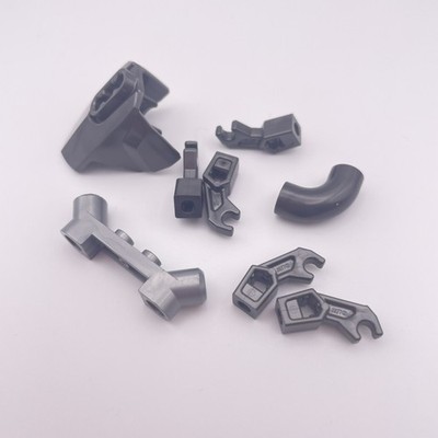 Lego Konvolut Silbersteine & Dark Bluish Gray Genuine Lego
