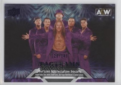 2023 AEW All Elite Wrestling Purple Pyro Jericho Appreciation Society Patch 17an