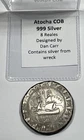 1622 Atocha .999 Silver Cob 8 Reales Round Tribute Designed By Daniel Carr