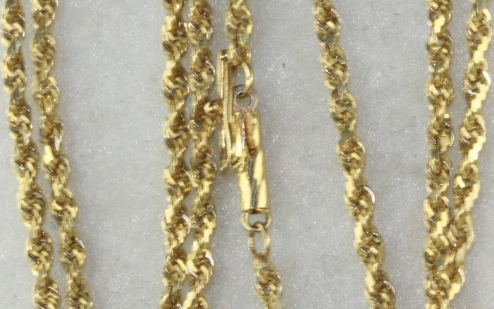 Used gold shop chains ebay