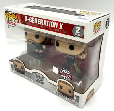 Funko Pop! WWE D Generation X Triple H & Shawn 2 Pack Special