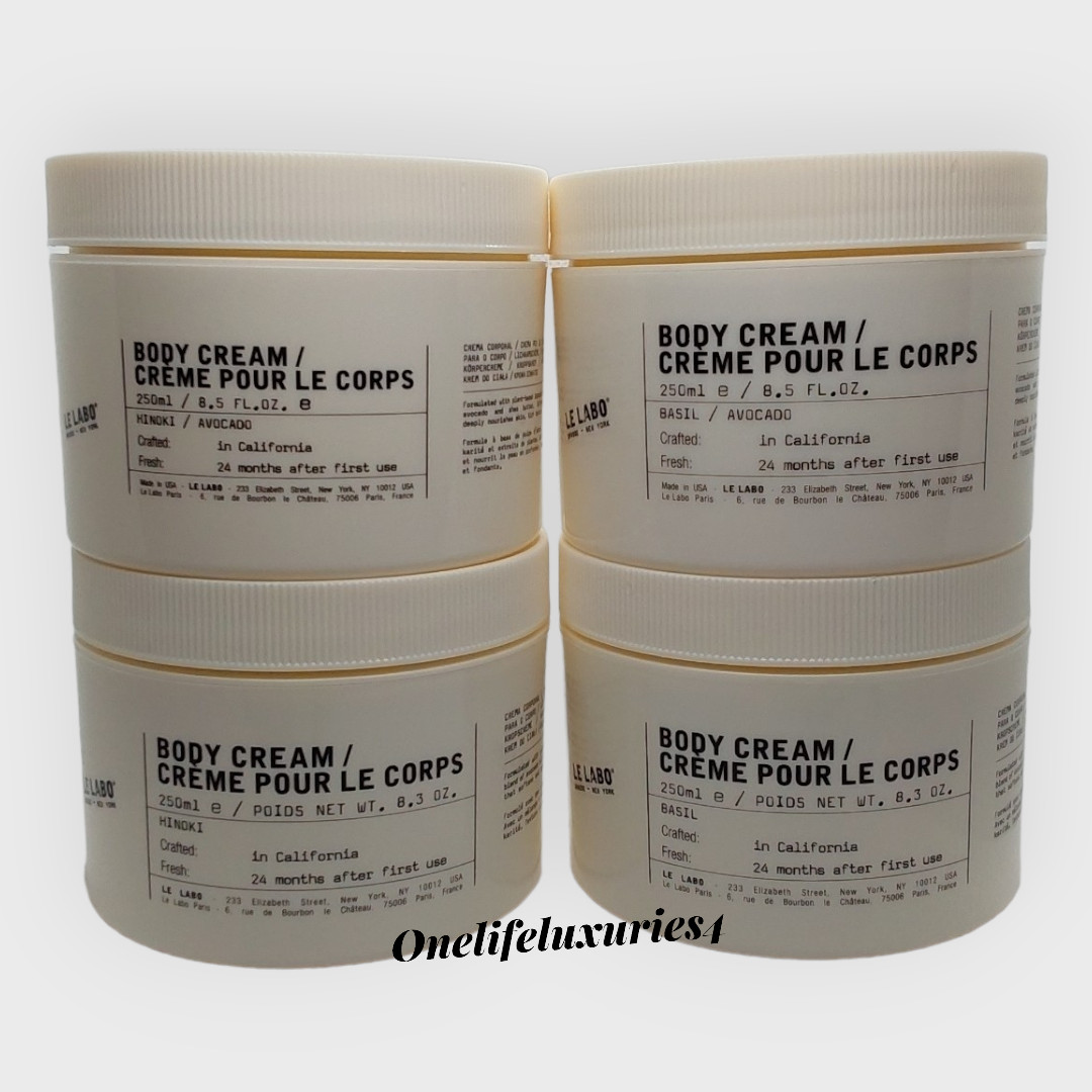 新品】ルラボ BODY CREAM HINOKI hinoki 250ml Le Labo Hinoki Hand